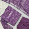 LN-010 MAUVE LINEN COTTON SUITS