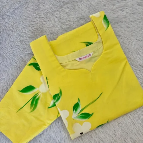 CMD-004-LEMON YELLOW HAND PAINTED