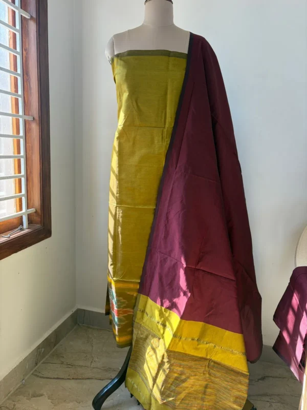PS 003 - mustard with maroon