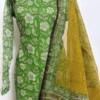 KDC-019 GREEN WITH MUSTARD KOTA SUIT