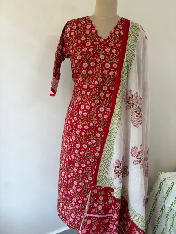 CMD001-Red Cotton Set