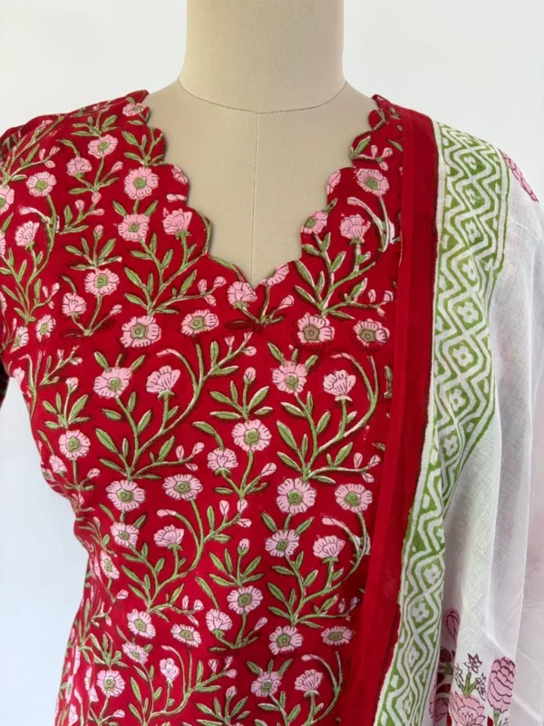 CMD001-Red Cotton Set
