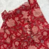 KDC-024 RED FLORAL KOTA SUIT