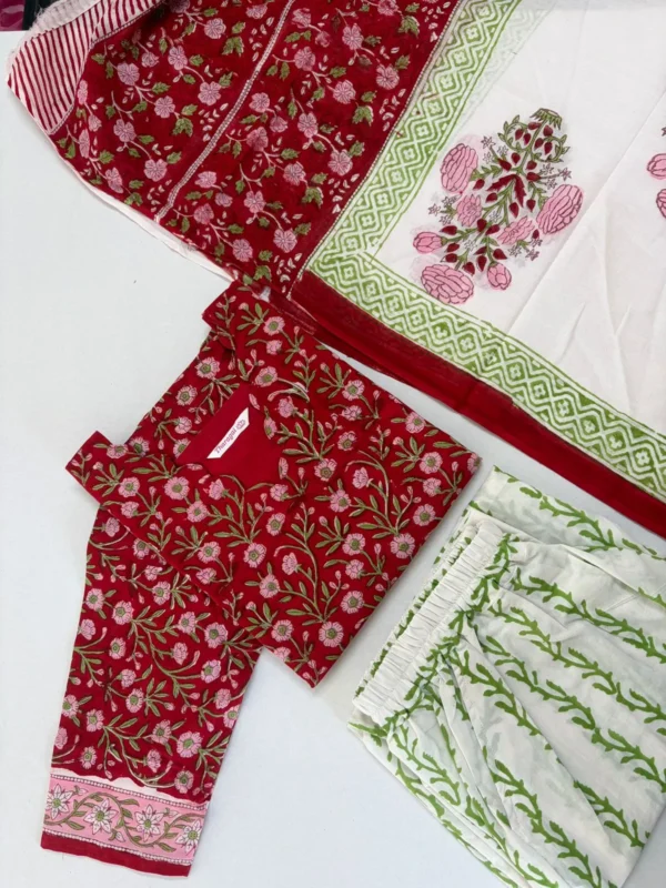 CMD001-Red Cotton Set