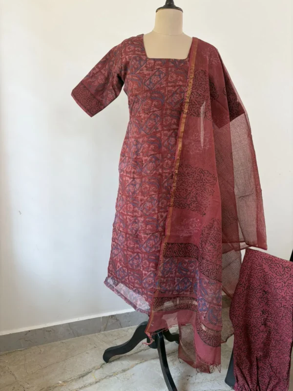 KDC-015 Honey Brown Kota Suit