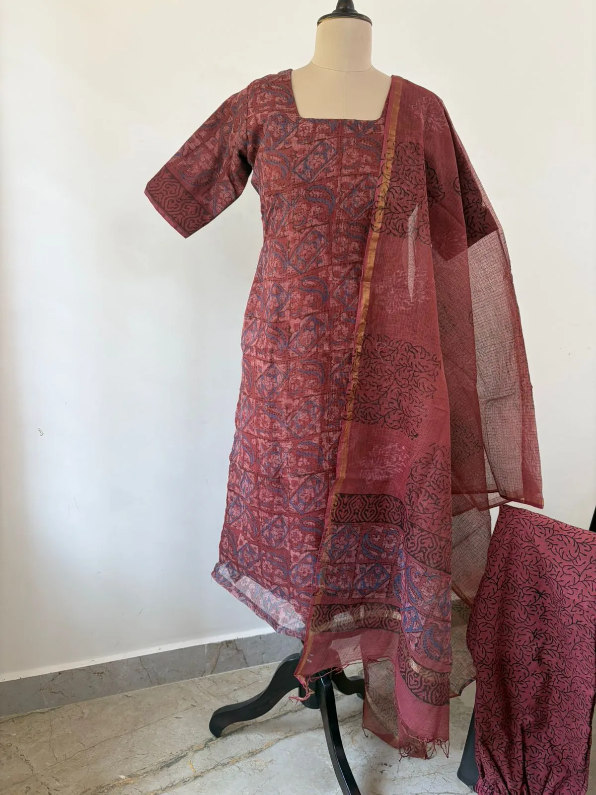 KDC-015 Honey Brown Kota Suit
