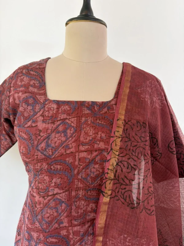 KDC-015 Honey Brown Kota Suit