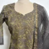 KDC -023 Grey With Yellow Kota Suit