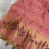 LJAM- 001 Pink linen jamdhani suit