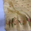 LJAM - 002 golden linen jamdhani suit