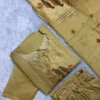 LJAM - 002 golden linen jamdhani suit