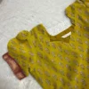 MAHE-002 yellow with pink Maheshwari silk suits