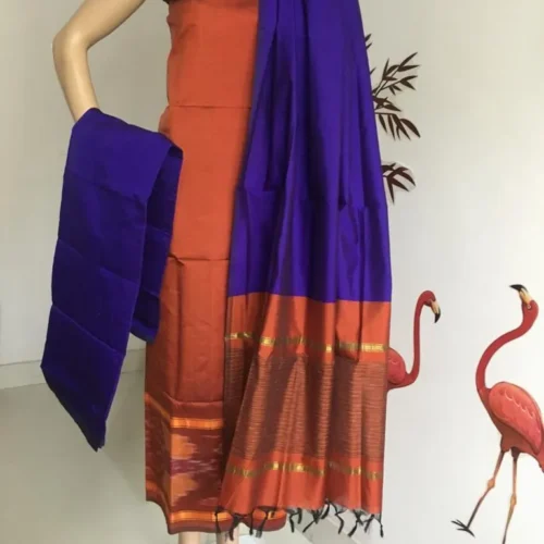 PS 012 - Rust orange  with blue