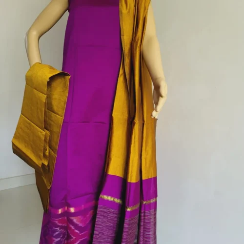 PS 013 -dark pink  with mustard