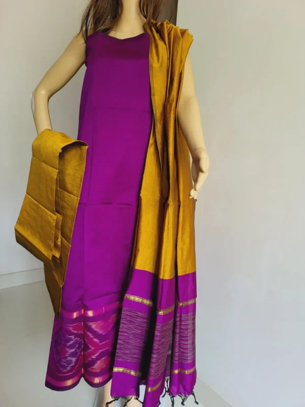 PS 013 -dark pink  with mustard