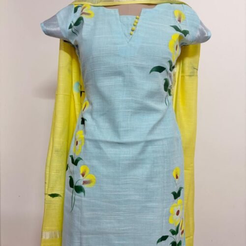 LN0051 - ice blue with yellow