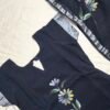 LN066 - Black hand painted